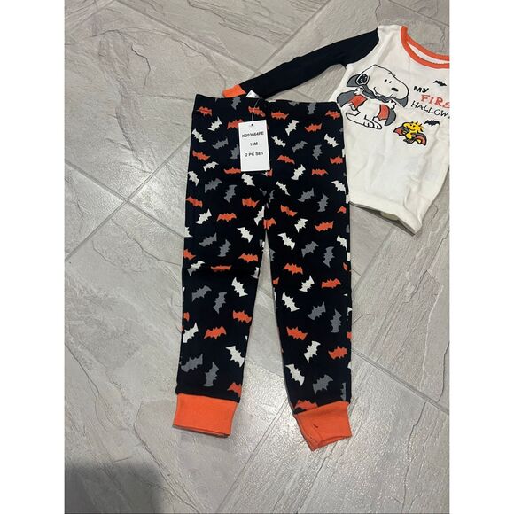 Peanuts Snoopy My First Halloween Jammy Set Unisex Size 18 Month NEW - Picture 2 of 6